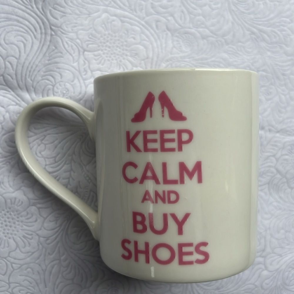Keep Calm and Buy Shoes Mug - Picture 3 of 6